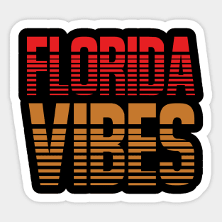 Florida Vibes Sticker